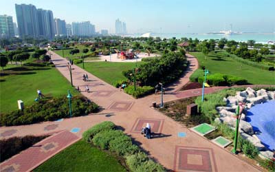 إنشاء 16 حديقة و 5 مناطق ألعاب للأطفال في «مدينة خليفة» بأبوظبي